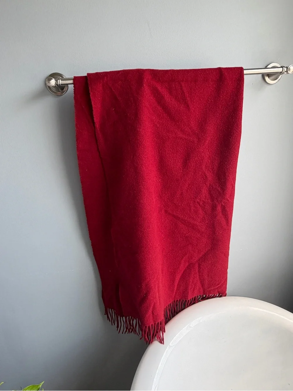 Eagle Plaid 100% Cashmere Blanket /Throw